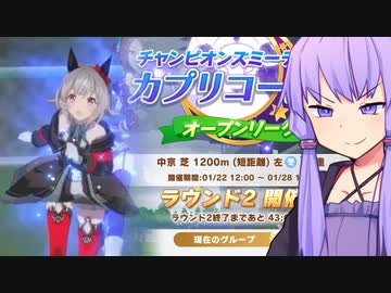 【ウマ娘】カプリコーン杯ラウンド2に挑むゆかり課長