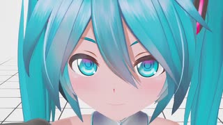 む～ぶ式ミクちゃんが壁ドンしてくれる動画