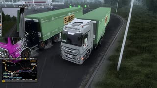 ETS2「コンボイマルチプレイ」でゆっくり配送3