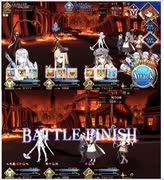 FGO 高難易度「もう一つの主従」10ターン (※オダチェンなし)(バトル終了時:HP減少なし・弱体状態なし)