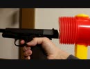ピコピコハンマーはエアガンのブローバックで音が鳴るのか？