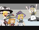 画家の石川さん、新作の絵を姉妹に見せる