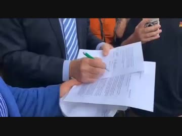 豪 連邦政府と全州首相を罷免する通告書が正式受理