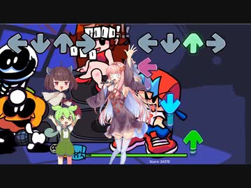 【声なしラップバトル茜ちゃん】Friday Night Funkin' part.4～5まとめ【VOICEROID実況プレイ】