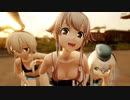【MMD艦これ】由良、島風、ゆーちゃんで脱法ロック（たのしいよ～）