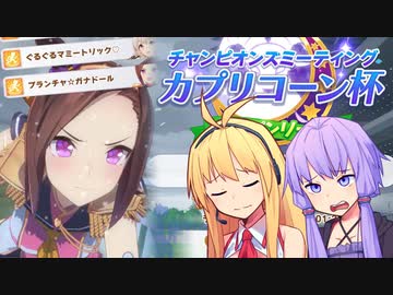 【ウマ娘】カプリコーン杯決勝に挑むゆかり課長