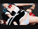ニコにバタフライチョーク等しました。(メイド)