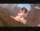 【DoaXvv/カンナ】 女の子座り・くねくね/おまつりんぎょ 013000