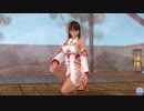 【DoaXvv/レイファン】 膝立ち・片膝ポーズ/来光神楽 013012