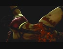 Skarlet second fatality on Mileena first costume - MK9 free cam tools ryona