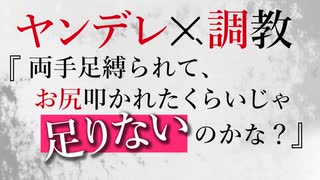 【BL/女性向け/ASMR】ヤンデレ彼氏に脅迫され暴力と羞恥で躾られる【拘束/スパンキング/調教/シチュエーションボイス】