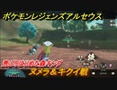 ポケモンレジェンズ アルセウス　荒ぶりはじめた森キング　ヌメラ＆キクイ戦　＃４５【Pokémon LEGENDS アルセウス】