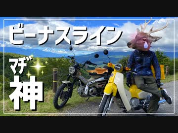 【ゆっくり車載】ビーナスラインはやっぱり神だった件【スーパーカブ】