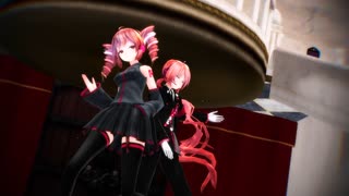 【MMD】テトさんとテッドさんにおこちゃま戦争をUTAってodoってもらった