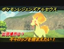 ポケモンレジェンズ アルセウス　ギャロップを捕まえたい！出現場所は？　＃１２２【Pokémon LEGENDS アルセウス】