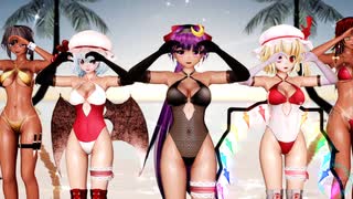 【東方MMD】紅魔組で「LOVE＆JOY」1080P