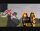 【東方爆速】小悪魔VSパンジャンドラム【東方MMD】