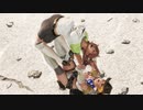 【DOA6 ryona】ほのか にティナがロデオホールド&ロメロスペシャル(コス07)