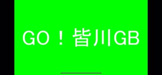 GO！皆川GB 0.25倍速