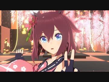 【MMDウマ娘】サクラチヨノオーで千本桜【モデル配布・更新】