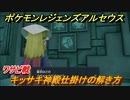 ポケモンレジェンズ アルセウス　キッサキ神殿の仕掛けの解き方！ワサビ戦　＃２２５【Pokémon LEGENDS アルセウス】
