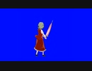 奥にいる相手と戦う早口おばさんBB