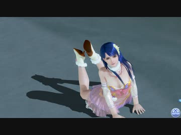 【DoaXvv/ロベリア】うつぶせ・えびそり/ソレイユクーシャン