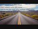 I'm Gonna Be (500 Miles)-The Proclaimers