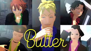 【MMDワンピ】 Butter 【白ひげ海賊団】