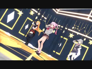 【MMD】Girls【ロサ(ROSA)＆弦巻マキ＆小春六花】