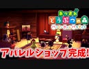【あつまれ どうぶつの森 ハッピーホームパラダイス実況】別荘？？OK！任せて！「アパレルショップ」完成編