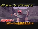 ポケモンレジェンズ アルセウス　ゴローニャを捕まえたい！出現場所は？　＃２６４【Pokémon LEGENDS アルセウス】
