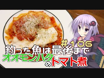 釣った魚は最後まで　＃１０６　オオモンハタのトマト煮【VOICEROIDキッチン】