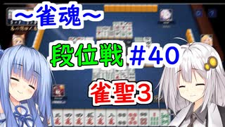 【雀魂】雀魂で魂天を成し遂げるまで＃４０【VOICEROID実況】