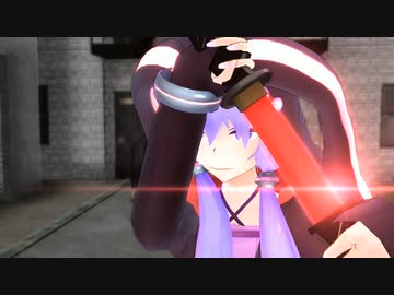 【MMD】紅い刀とゆかりさん