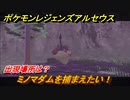ポケモンレジェンズ アルセウス　ミノマダムを捕まえたい！出現場所は？　＃２８２【Pokémon LEGENDS アルセウス】