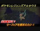 ポケモンレジェンズ アルセウス　リーフィアを捕まえたい！出現場所は？　＃２８４【Pokémon LEGENDS アルセウス】