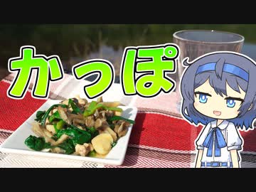 【アウトドア料理】かっぽ鶏のような料理【つづみの何処でもキッチン】