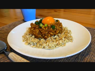 【納豆キーマカレー】自分を「上弦の陸」妓夫太郎と信じて止まない一般男性が優勝する動画です。
