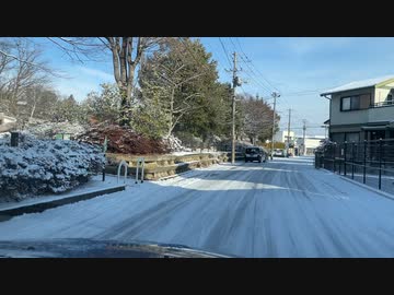 仙台近辺車載動画シリーズ　136　2022年2月5日　雪の仙台市内4　宮町、東照宮、東北高校前、南光台　マツダ　アクセラスポーツ23ｓ　5ＭＴ