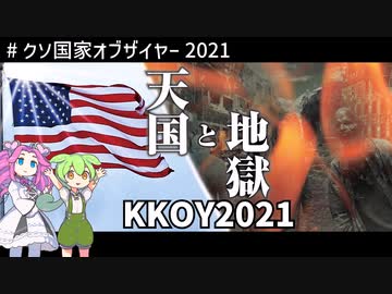 クソ国家オブザイヤー 2021：「「ヘル・アンド・ヘブンだ！！」」感じるぜ、クソ国家の鼓動を！！　【第1章_前半：シリーズ脆弱国家】