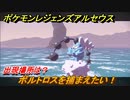 ポケモンレジェンズ アルセウス　ボルトロスを捕まえたい！出現場所は？　＃３３８【Pokémon LEGENDS アルセウス】
