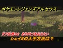 ポケモンレジェンズ アルセウス　シェイミの入手方法は？　サブ任務９２　ありがとうを伝えたい攻略　＃３５３【Pokémon LEGENDS アルセウス】