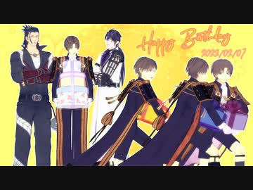 【MMD刀剣乱舞】ぶりさも式へし切長谷部六周年【年齢操作モデル使用】