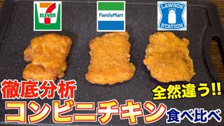 【ななチキ、ファミチキ、Lチキ】コンビニ人気チキンを分析してみた!!