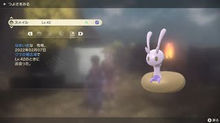 ポケモンレジェンズ アルセウス 色違いヌメイル！