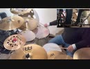 スマホ2台で挑戦！！「the pillows」バビロン天使の詩　叩かせていただきました！