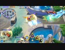 【ポケモンユナイト】ウッウ＠マスター帯【ぼうふう＋なみのり】