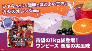 ビーレジェンド×ワンピースコラボ  悪魔の実風味（カシスオレンジ風味）をレビュー【ビーレジェンド プロテイン】