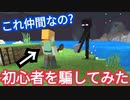 マイクラ初心者に『完全な嘘のルール』を教えたら面白い【マインクラフト 切り抜き】